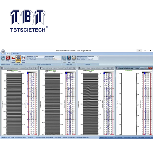 Radar thâm nhập mặt đất (GPR).