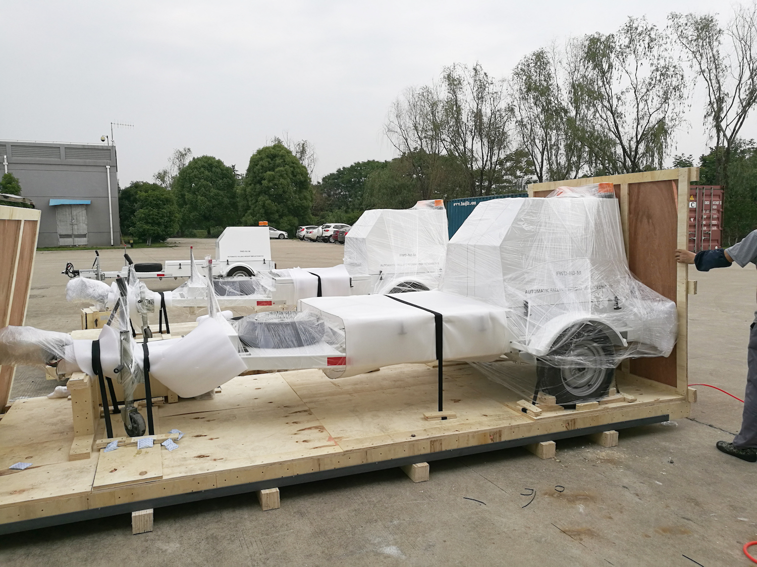 Đánh giá cơ sở hạ tầng đường bộ được thực hiện dễ dàng với máy đo độ lệch trọng lượng rơi