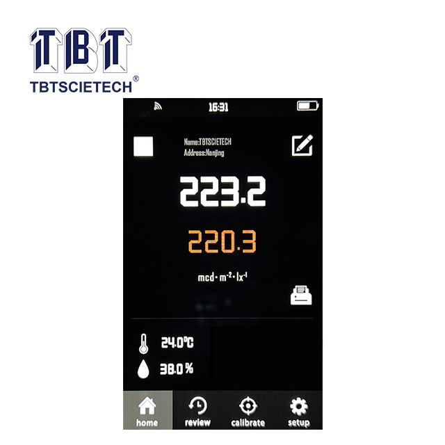 RetroreFlectometer để đánh dấu đường